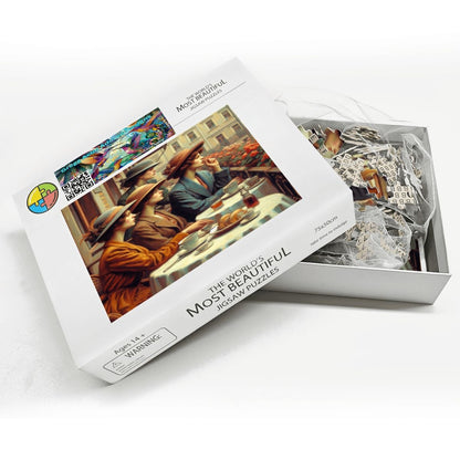 Observers Wooden Jigsaw Puzzles 1000 pcs - Gregg Acini Adoree Designs - Jigsaw Puzzle