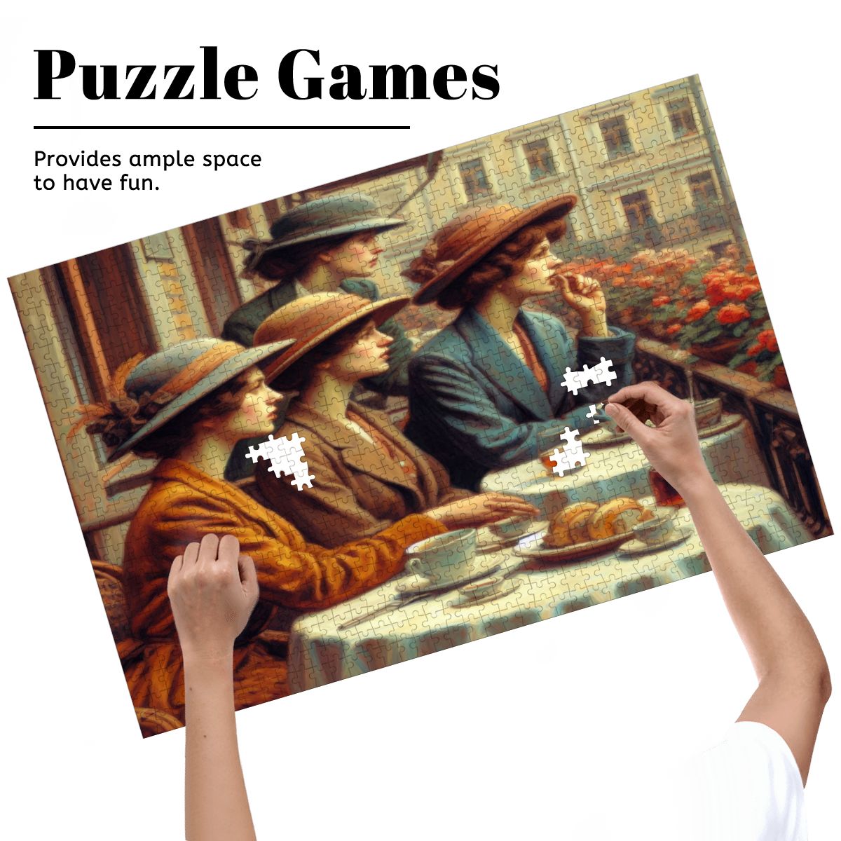 Observers Wooden Jigsaw Puzzles 1000 pcs - Gregg Acini Adoree Designs - Jigsaw Puzzle