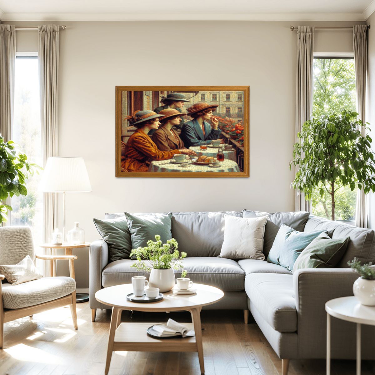 Observers Wooden Jigsaw Puzzles 1000 pcs - Gregg Acini Adoree Designs - Jigsaw Puzzle