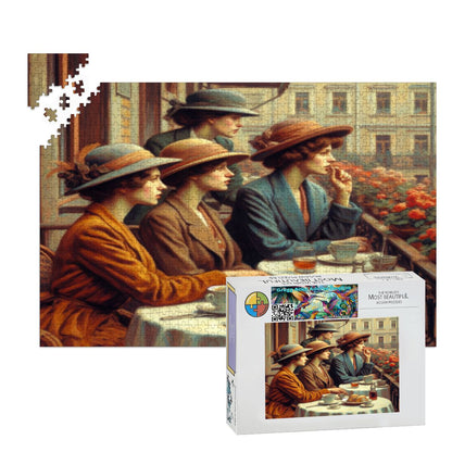 Observers Wooden Jigsaw Puzzles 1000 pcs - Gregg Acini Adoree Designs - Jigsaw Puzzle