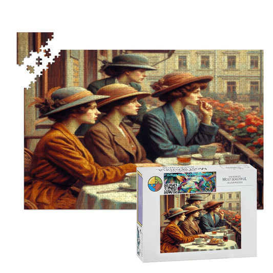 Observers Wooden Jigsaw Puzzles 1000 pcs - Gregg Acini Adoree Designs - Jigsaw Puzzle