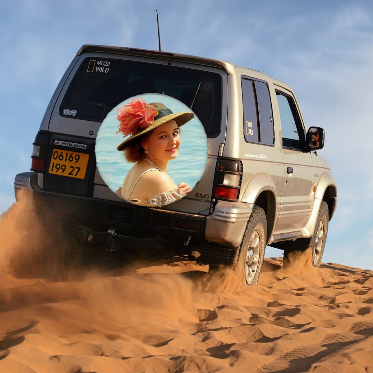 Paige by the Lake Thickened Spare Tire Cover - Gregg Acini Adoree Designs - Spare Tire Cover