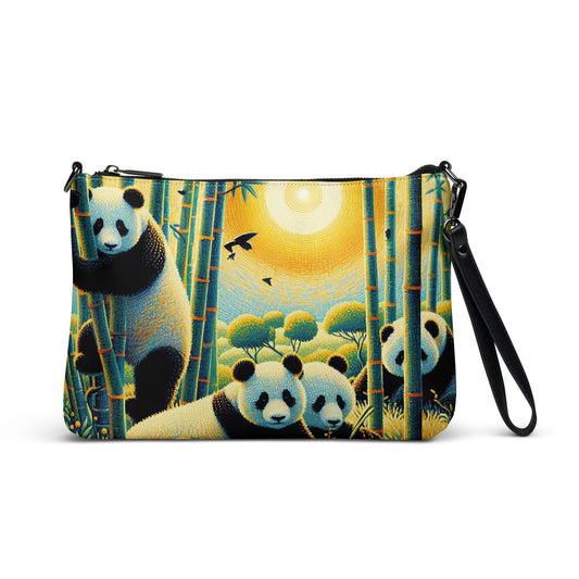 Panda Family Crossbody bag - Gregg Acini Adoree Designs - Handbag