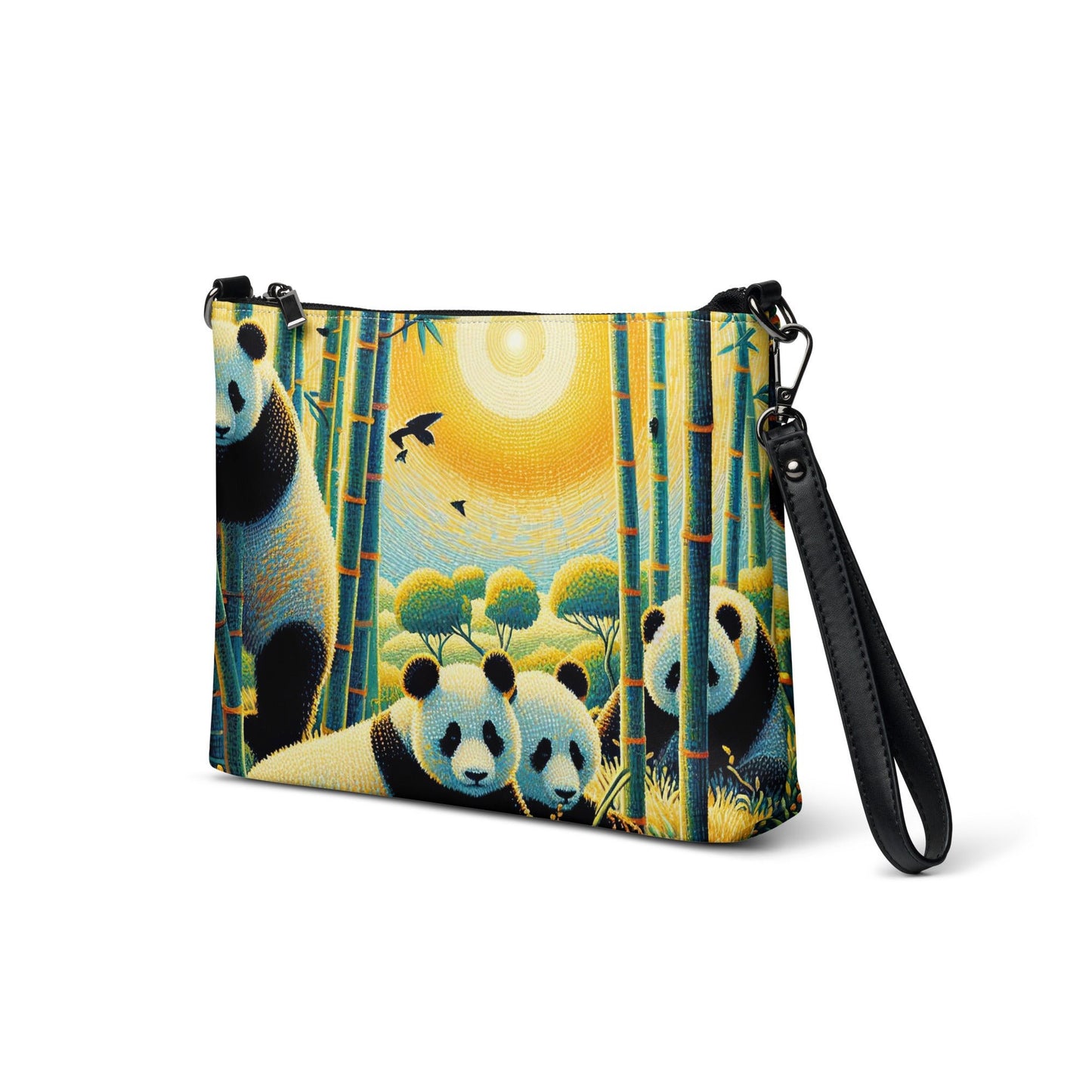 Panda Family Crossbody bag - Gregg Acini Adoree Designs - Handbag