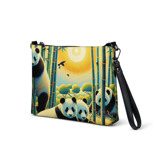 Panda Family Crossbody bag - Gregg Acini Adoree Designs - Handbag