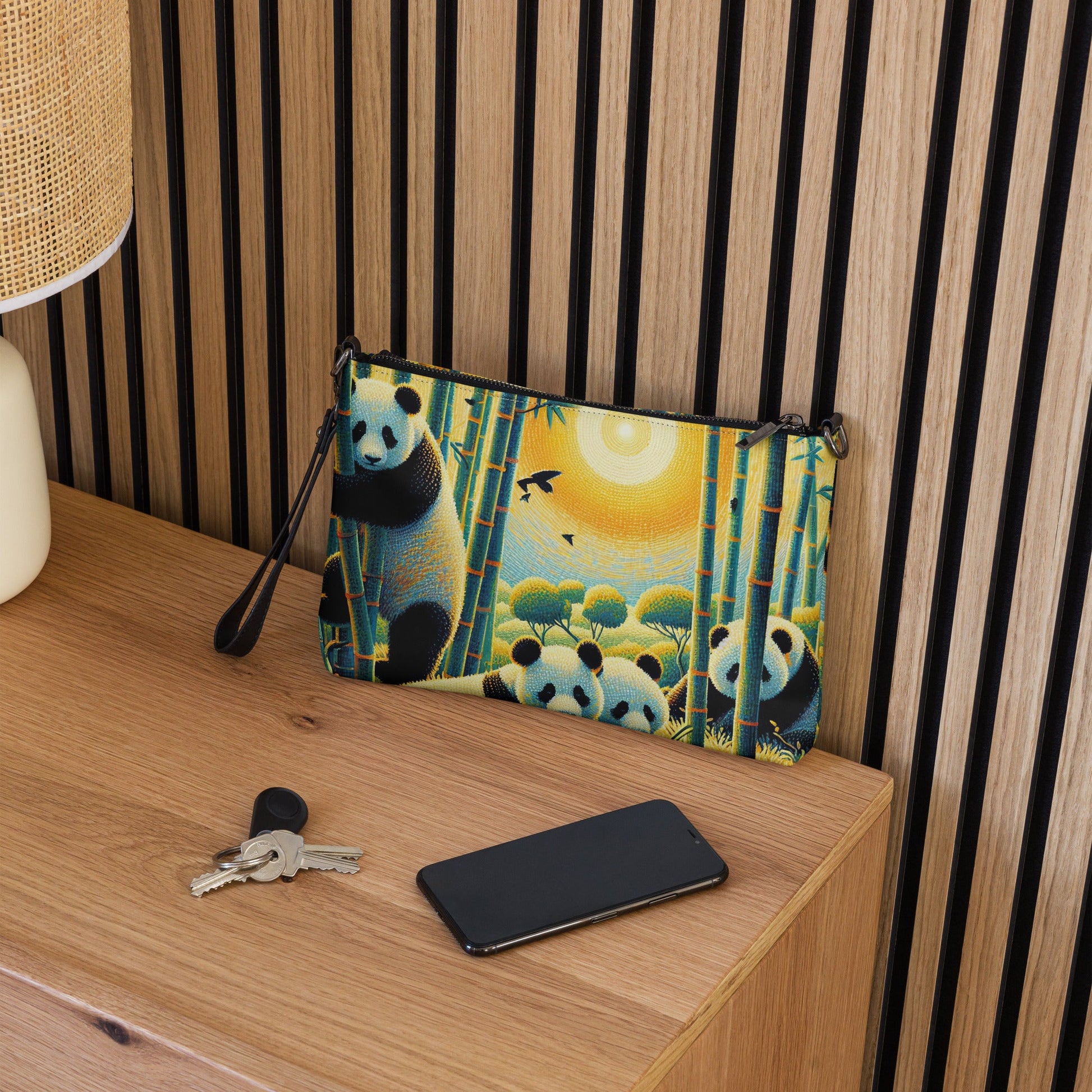 Panda Family Crossbody bag - Gregg Acini Adoree Designs - Handbag
