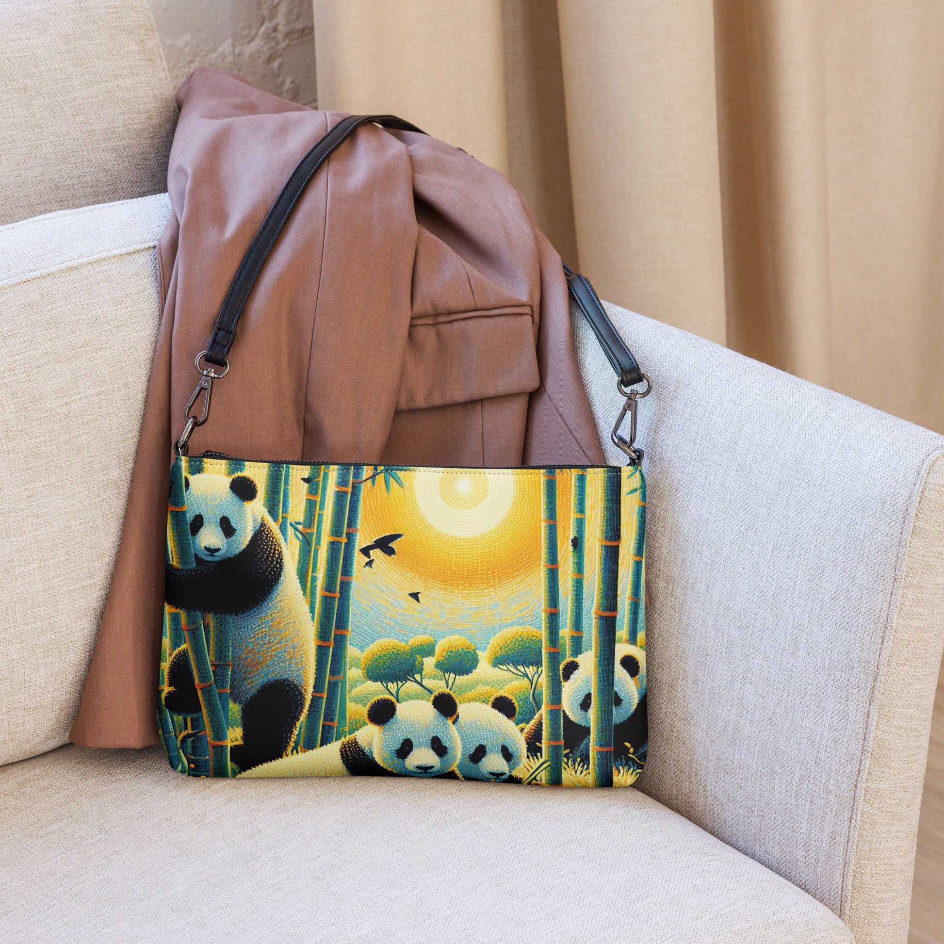 Panda Family Crossbody bag - Gregg Acini Adoree Designs - Handbag