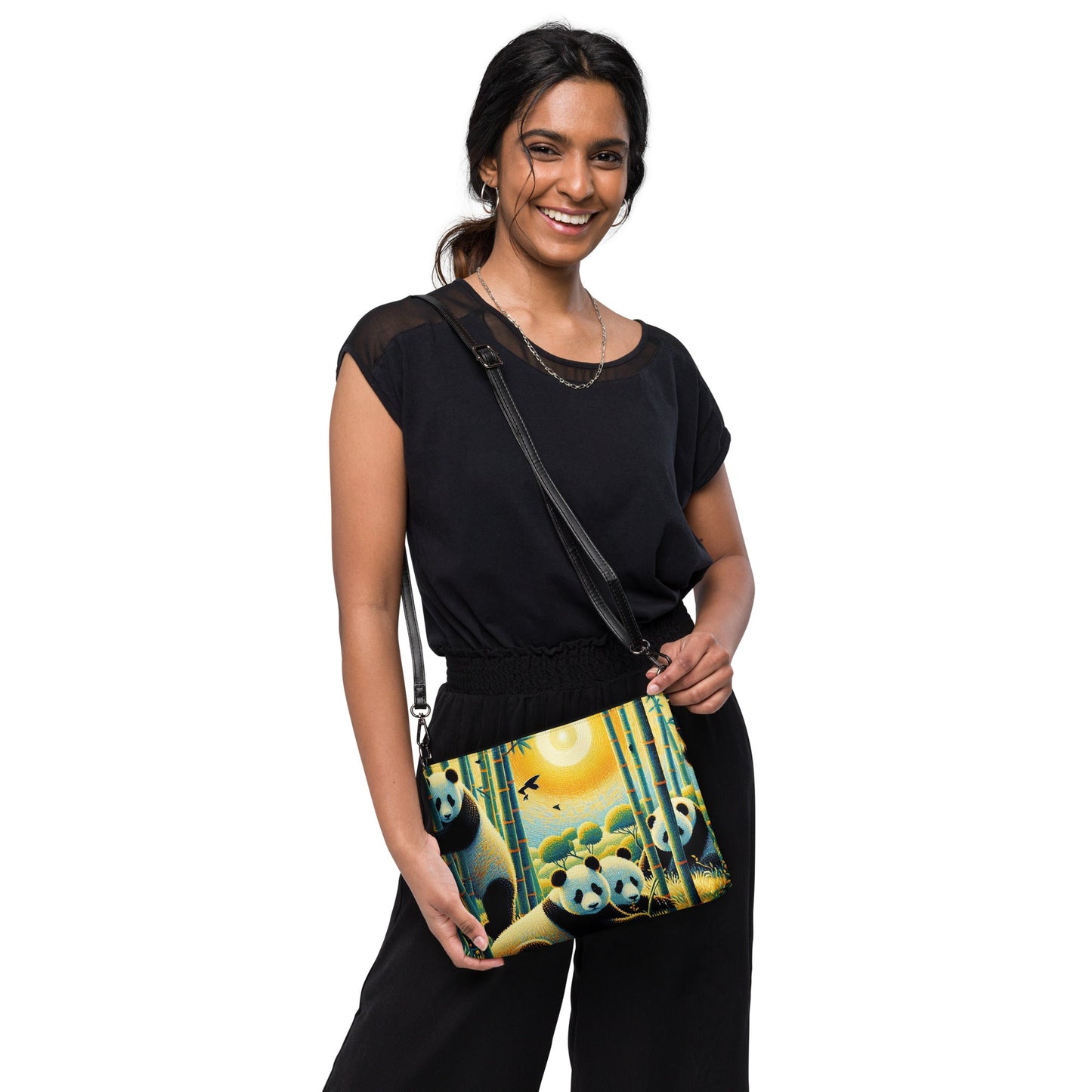 Panda Family Crossbody bag - Gregg Acini Adoree Designs - Handbag