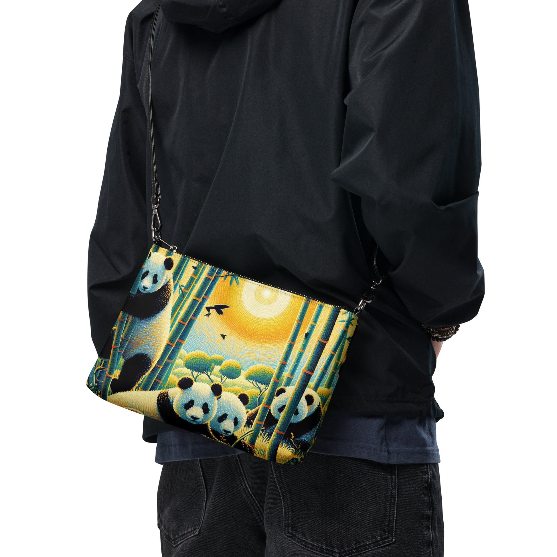 Panda Family Crossbody bag - Gregg Acini Adoree Designs - Handbag