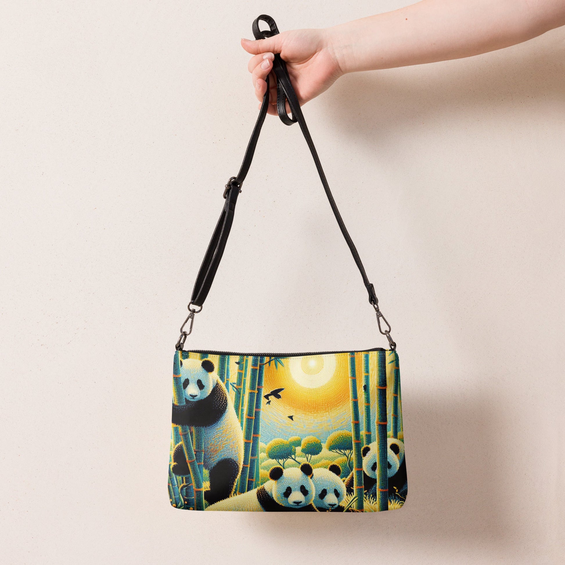 Panda Family Crossbody bag - Gregg Acini Adoree Designs - Handbag