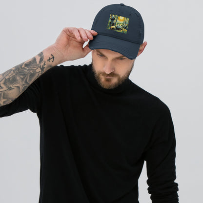 Panda Family Distressed Hat - Gregg Acini Adoree Designs - Hat