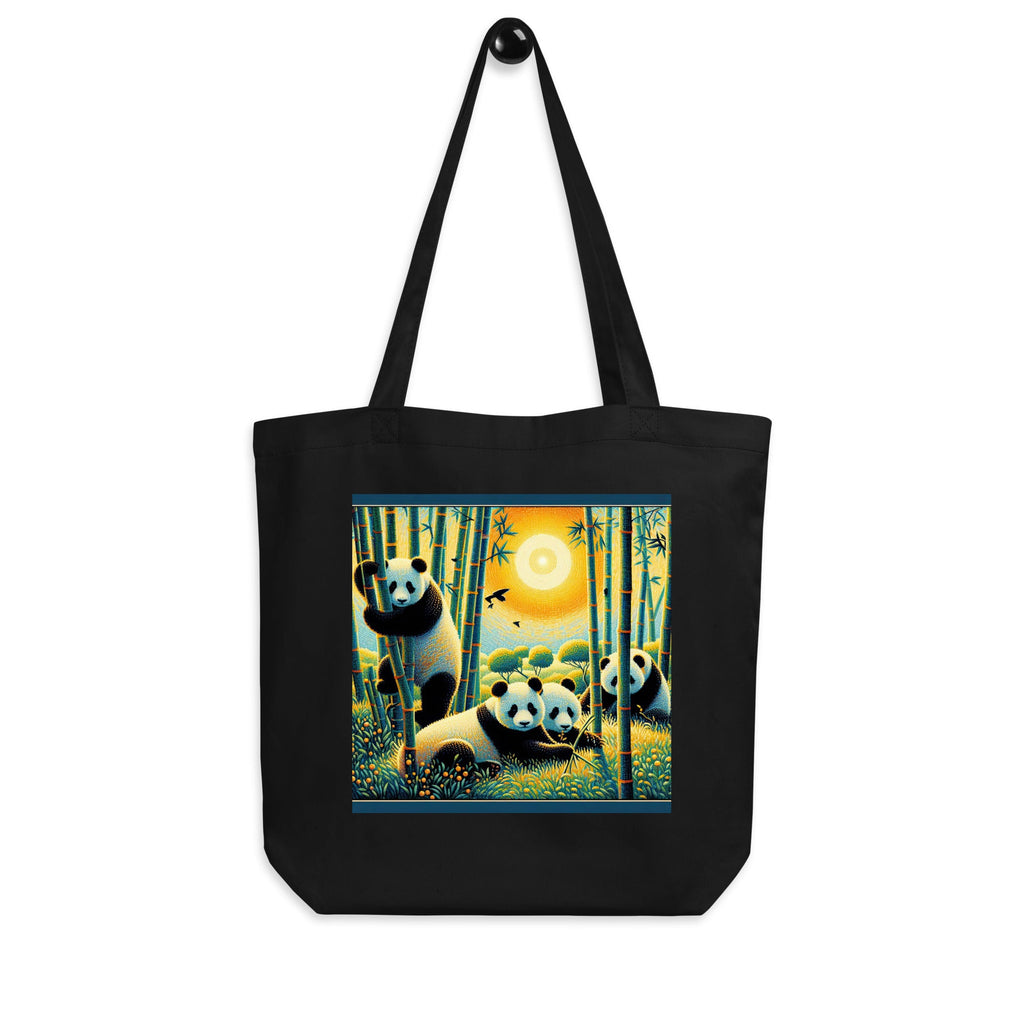 Panda Family Eco Tote Bag - Gregg Acini Adoree Designs - Tote Bag