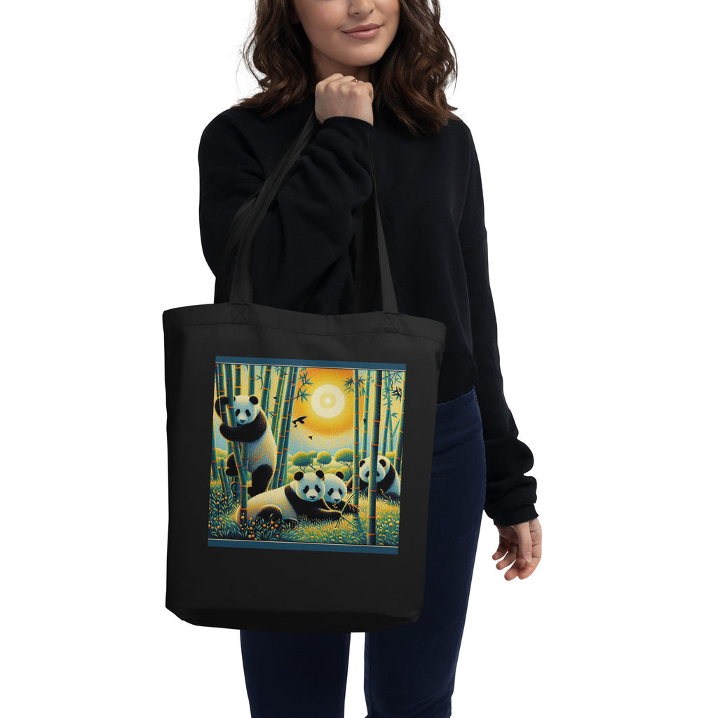 Panda Family Eco Tote Bag - Gregg Acini Adoree Designs - Tote Bag