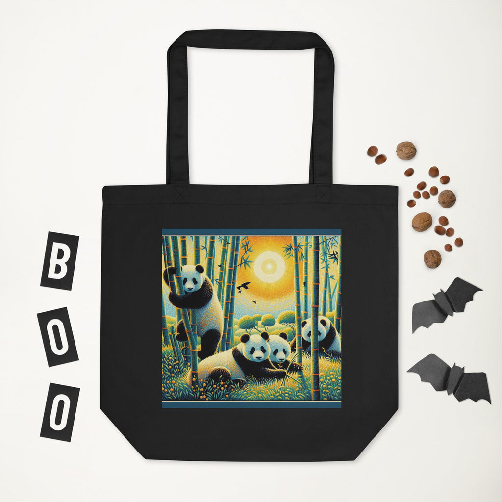 Panda Family Eco Tote Bag - Gregg Acini Adoree Designs - Tote Bag