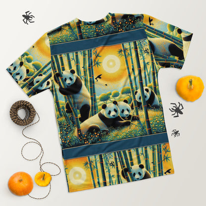 Panda Family Men's t-shirt - Gregg Acini Adoree Designs - T-Shirt