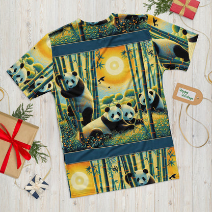Panda Family Men's t-shirt - Gregg Acini Adoree Designs - T-Shirt