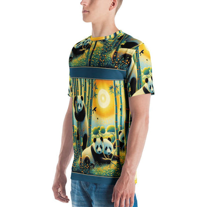 Panda Family Men's t-shirt - Gregg Acini Adoree Designs - T-Shirt