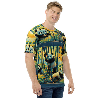 Panda Family Men's t-shirt - Gregg Acini Adoree Designs - T-Shirt