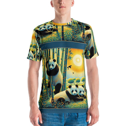 Panda Family Men's t-shirt - Gregg Acini Adoree Designs - T-Shirt