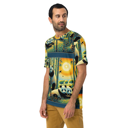 Panda Family Men's t-shirt - Gregg Acini Adoree Designs - T-Shirt