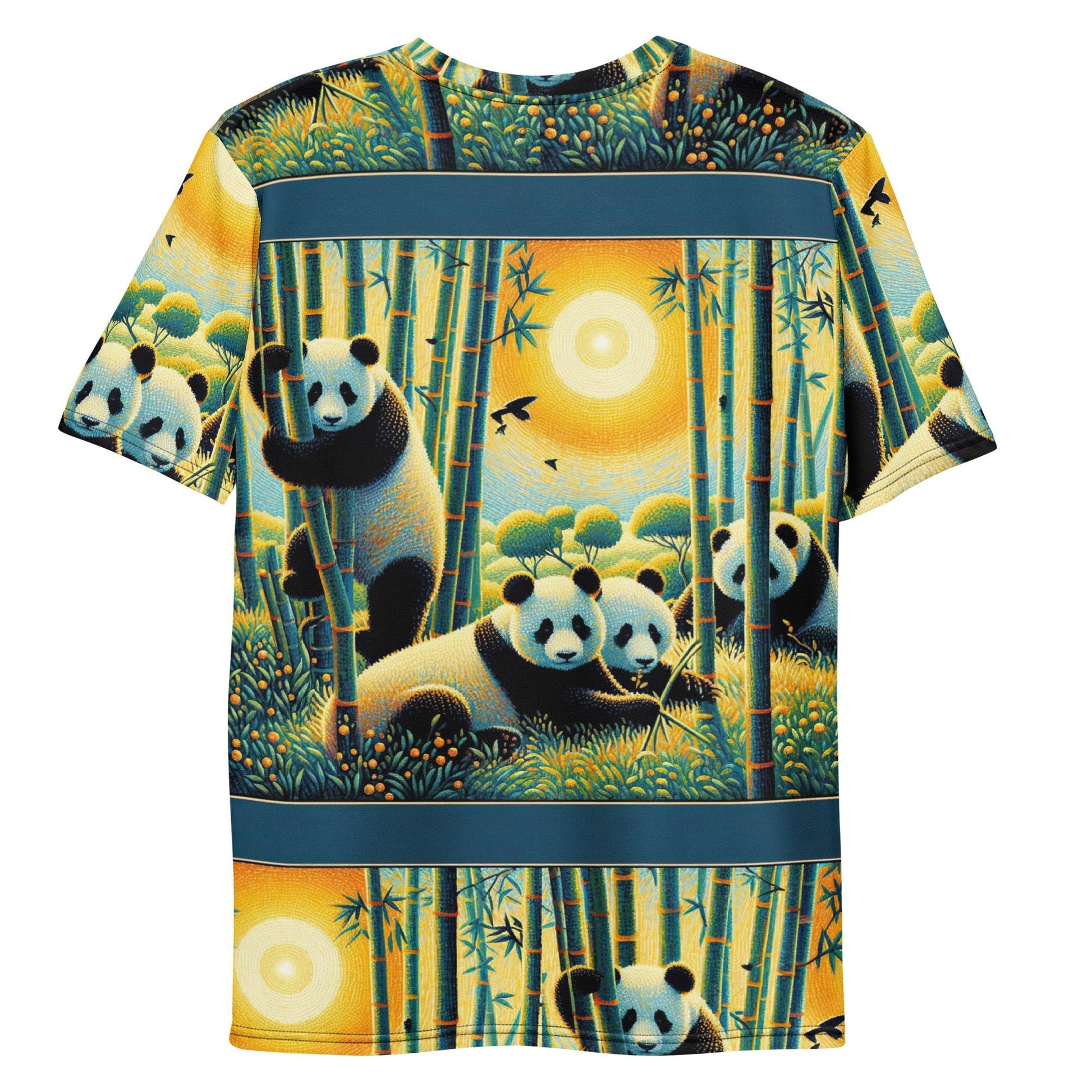 Panda Family Men's t-shirt - Gregg Acini Adoree Designs - T-Shirt