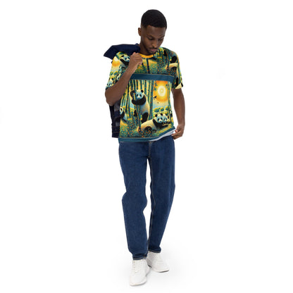 Panda Family Men's t-shirt - Gregg Acini Adoree Designs - T-Shirt