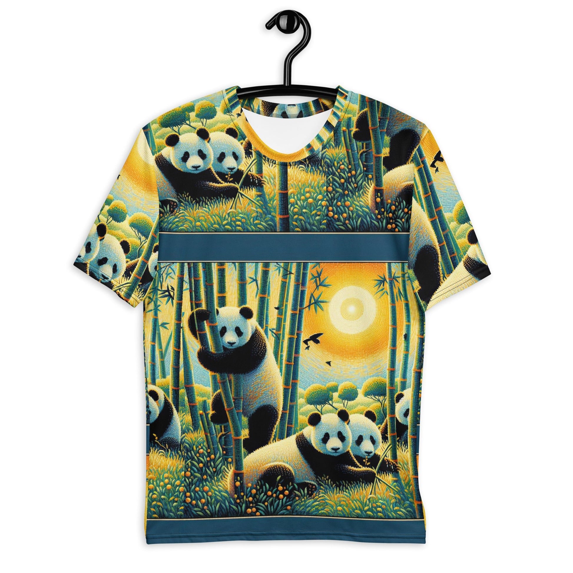 Panda Family Men's t-shirt - Gregg Acini Adoree Designs - T-Shirt