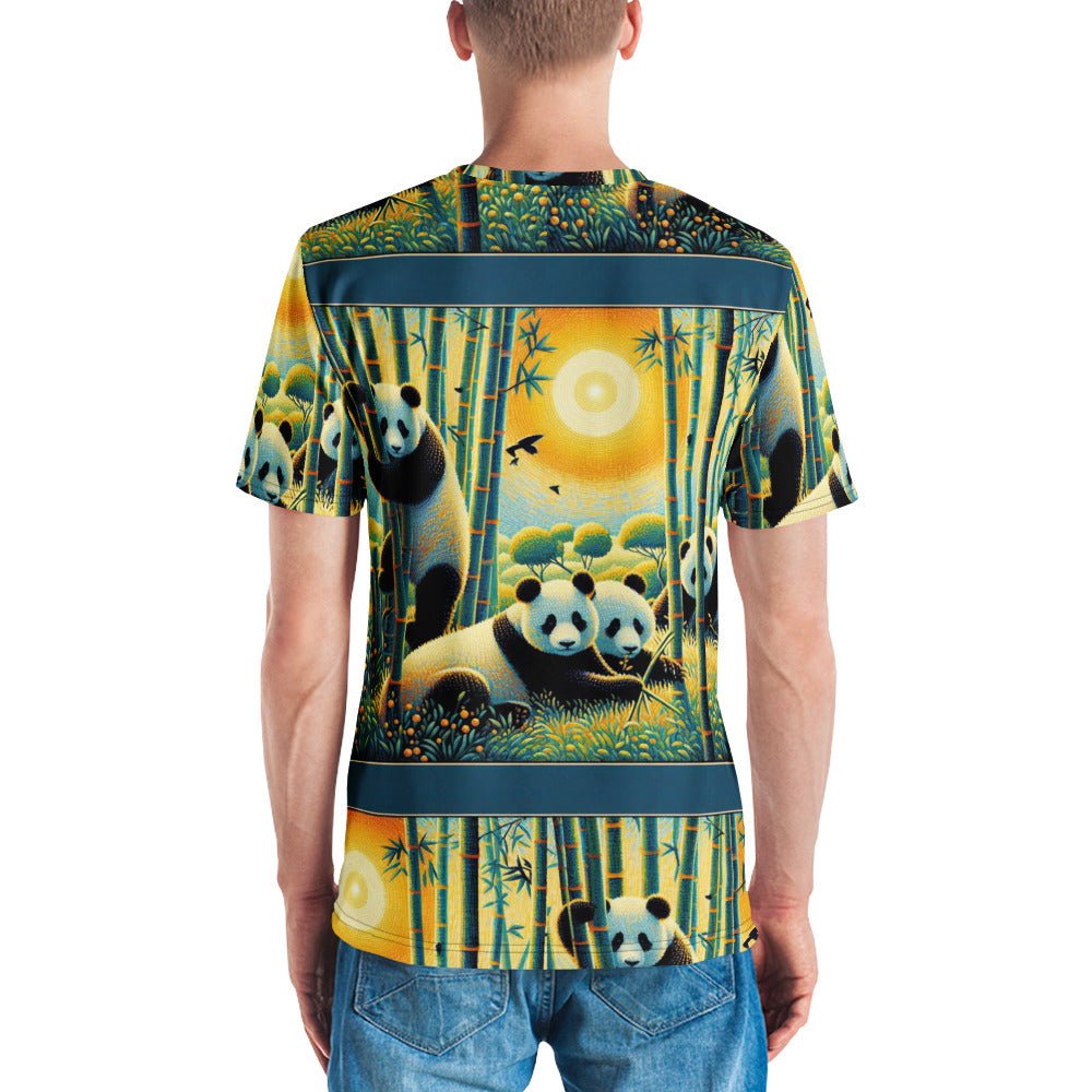 Panda Family Men's t-shirt - Gregg Acini Adoree Designs - T-Shirt
