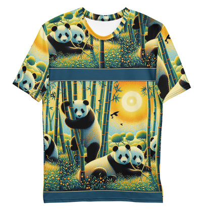 Panda Family Men's t-shirt - Gregg Acini Adoree Designs - T-Shirt