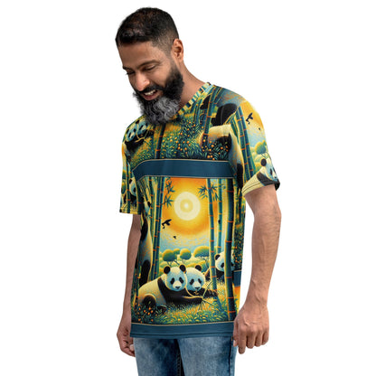 Panda Family Men's t-shirt - Gregg Acini Adoree Designs - T-Shirt