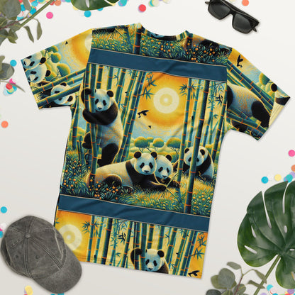Panda Family Men's t-shirt - Gregg Acini Adoree Designs - T-Shirt