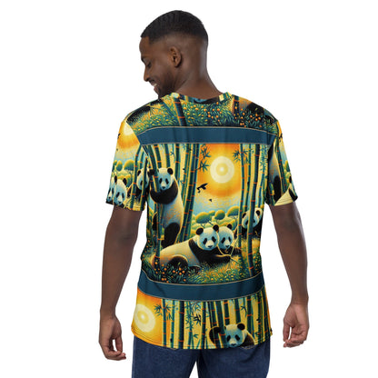 Panda Family Men's t-shirt - Gregg Acini Adoree Designs - T-Shirt