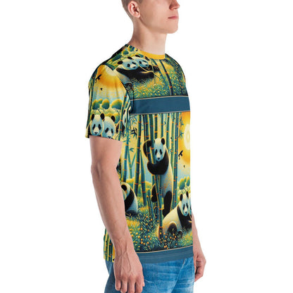 Panda Family Men's t-shirt - Gregg Acini Adoree Designs - T-Shirt