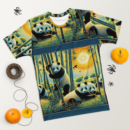 Panda Family Men's t-shirt - Gregg Acini Adoree Designs - T-Shirt