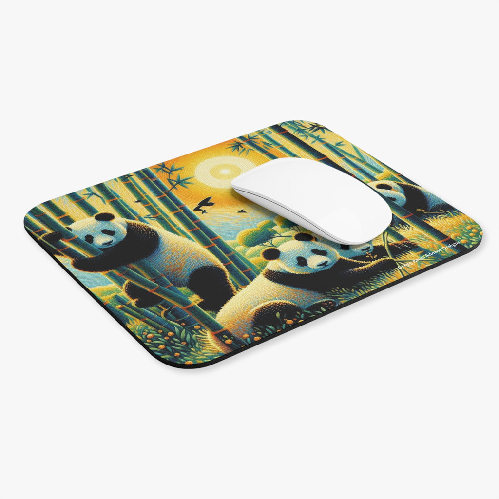 Panda Family Mouse Pad - Gregg Acini Adoree Designs - Computer Accessories