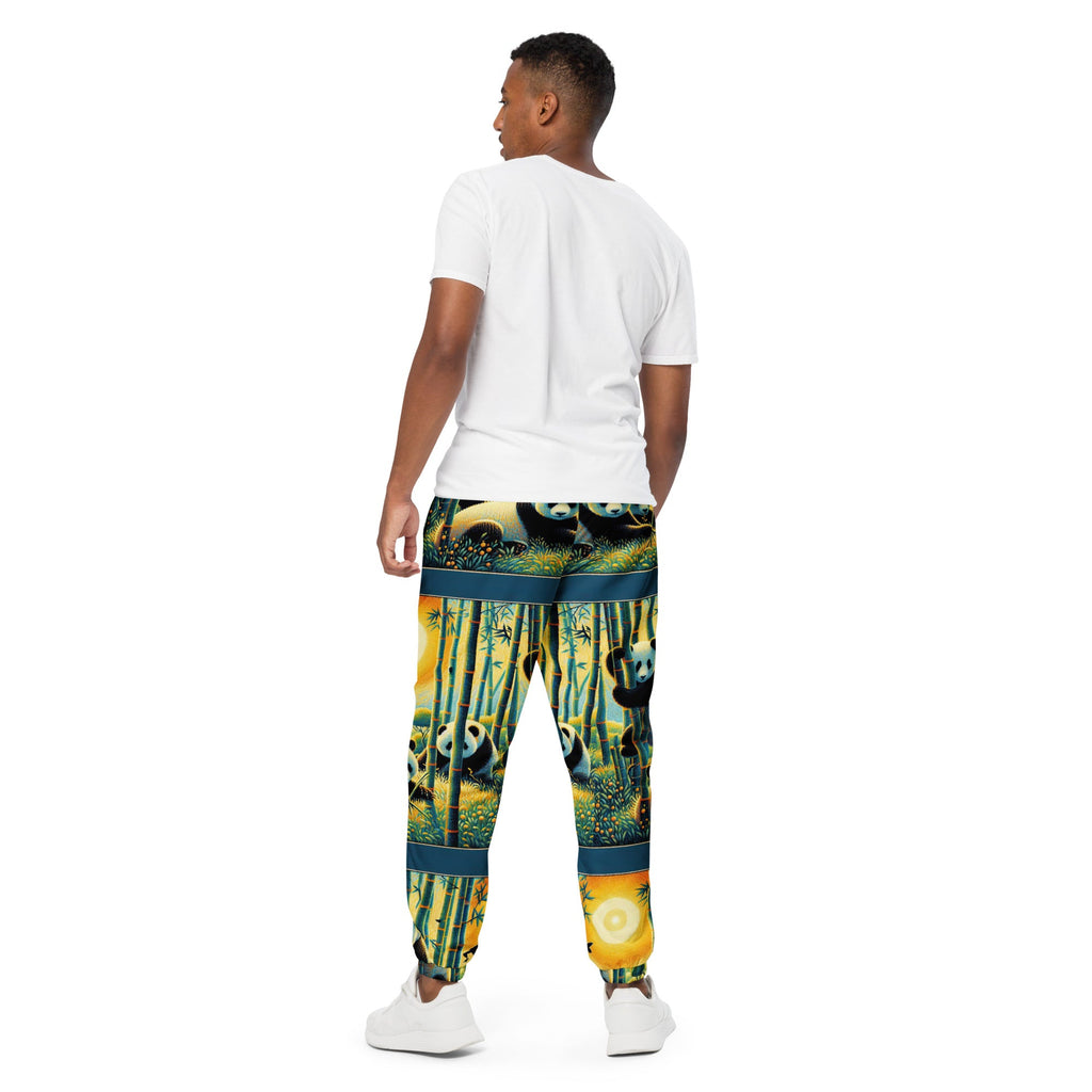 Panda Family Unisex track pants - Gregg Acini Adoree Designs - Track Pants