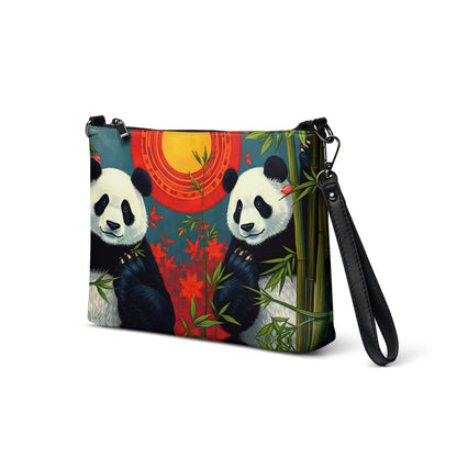 Panda Sunset Crossbody bag - Gregg Acini Adoree Designs - Handbag