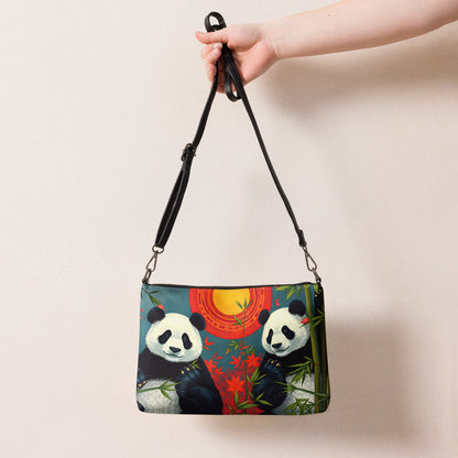 Panda Sunset Crossbody bag - Gregg Acini Adoree Designs - Handbag