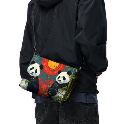 Panda Sunset Crossbody bag - Gregg Acini Adoree Designs - Handbag