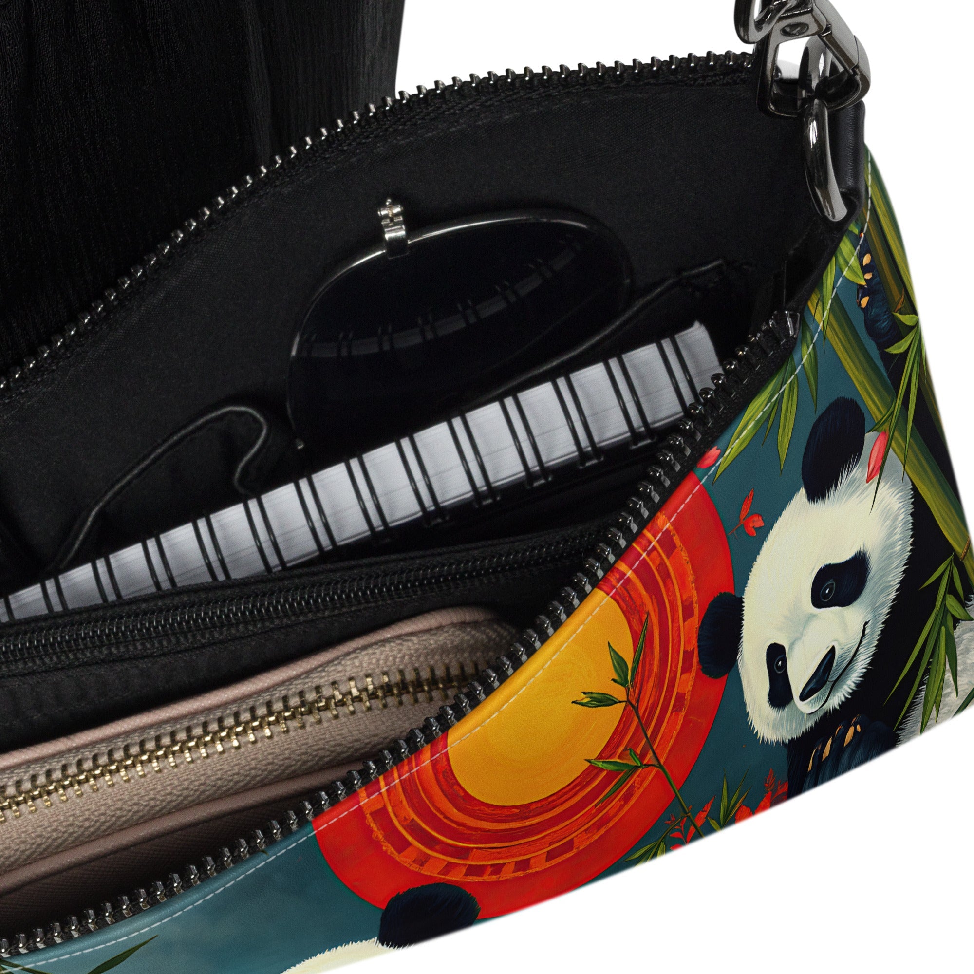 Panda Sunset Crossbody bag - Gregg Acini Adoree Designs - Handbag