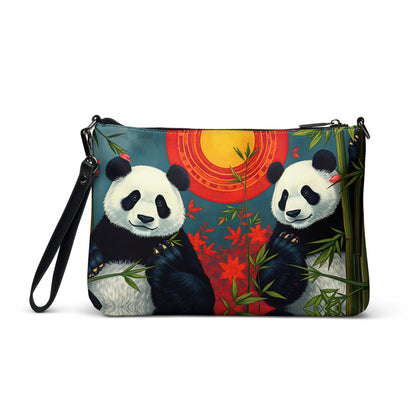 Panda Sunset Crossbody bag - Gregg Acini Adoree Designs - Handbag