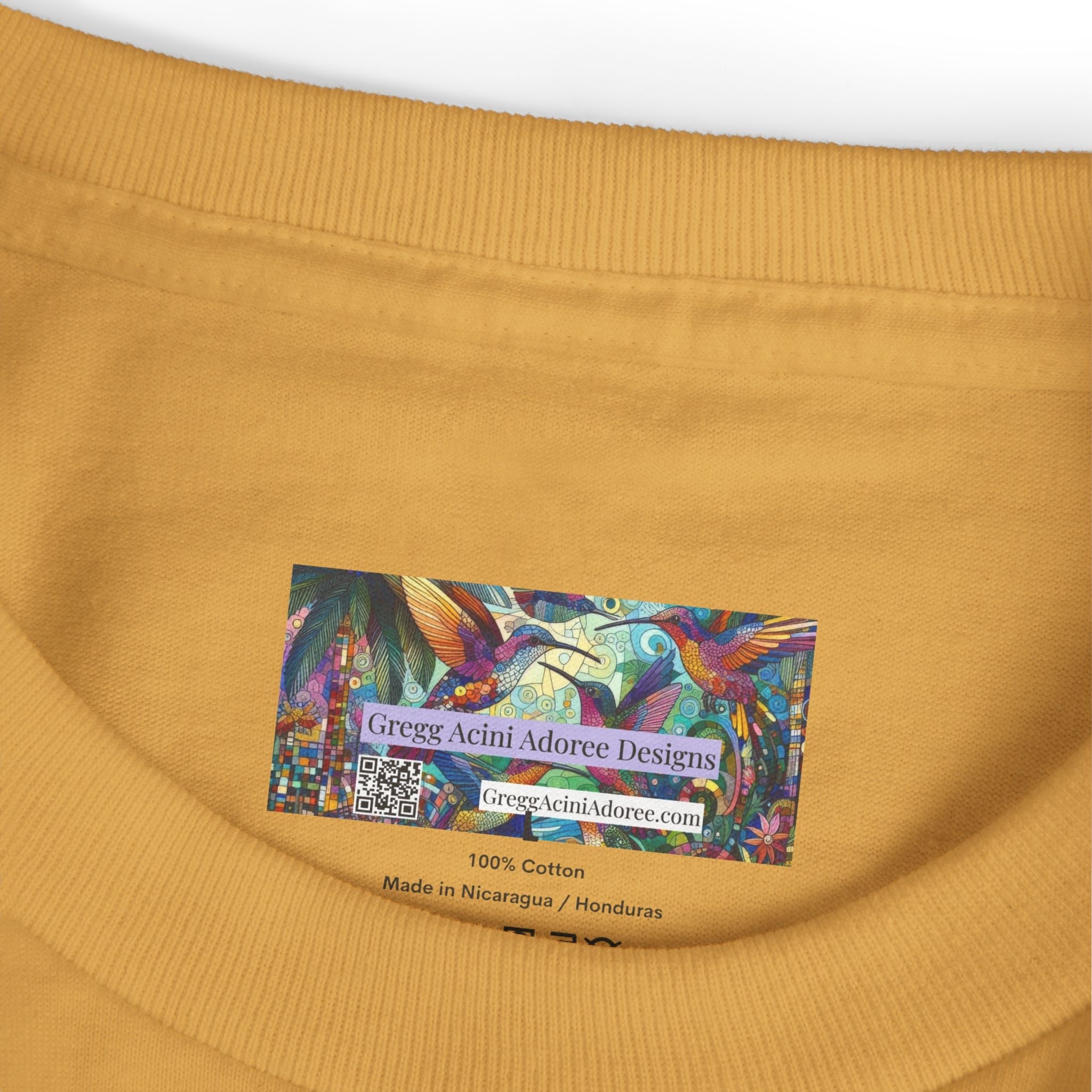 Panda Sunset Unisex Heavyweight Tee - Perfect for Animal Lovers - Gregg Acini Adoree Designs - T-Shirt