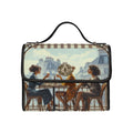 Paris Balcony Waterproof Canvas Bag - Gregg Acini Adoree Designs - Satchel