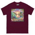 Peacock Sunset Unisex classic tee - Gregg Acini Adoree Designs - T-Shirt