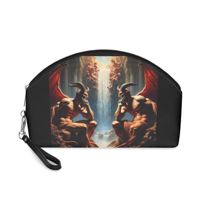 Pensive Demons Makeup Bag – Cosmetic Pouch - Gregg Acini Adoree Designs - Bags