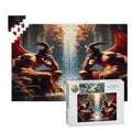 Pensive Demons Wooden Jigsaw Puzzles 1000 pcs - Gregg Acini Adoree Designs - Jigsaw Puzzle