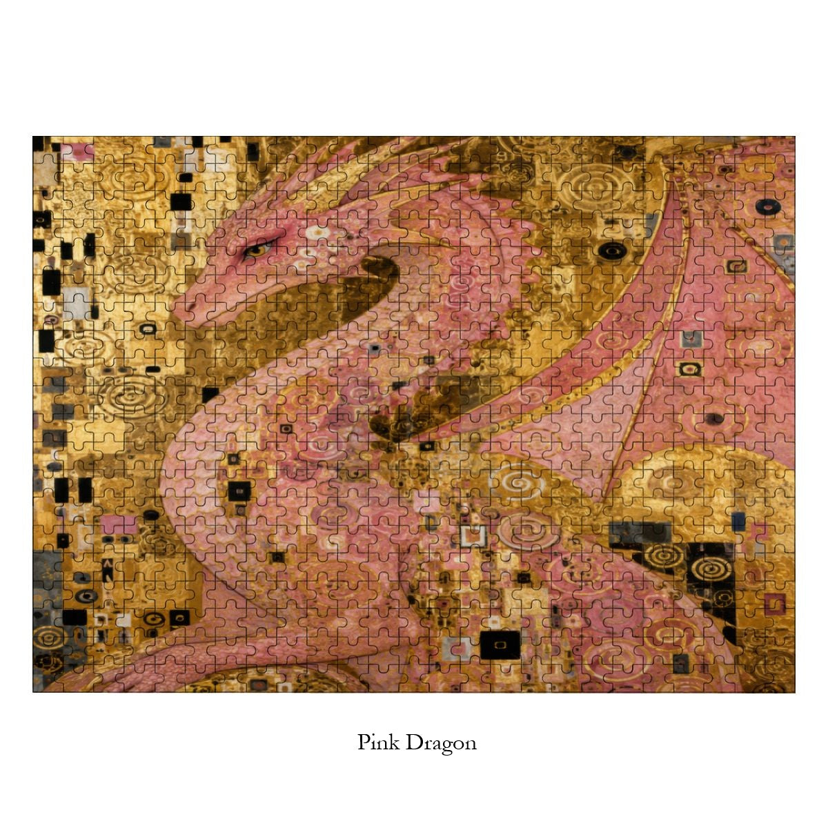 Dragon Art Wooden Jigsaw Puzzle — 500 Pieces | Multiple Designs