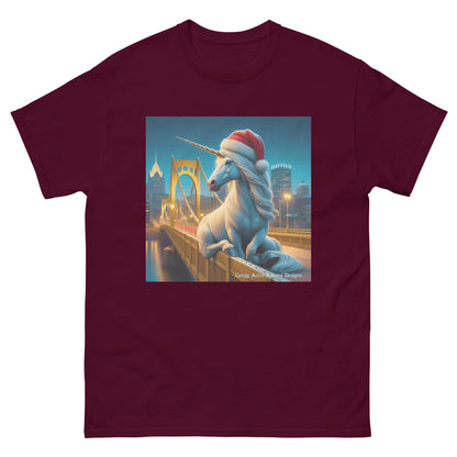 Pittsburgh December Unisex classic tee by Gregg Acini Adoree Designs - Gregg Acini Adoree Designs - Tee Shirt