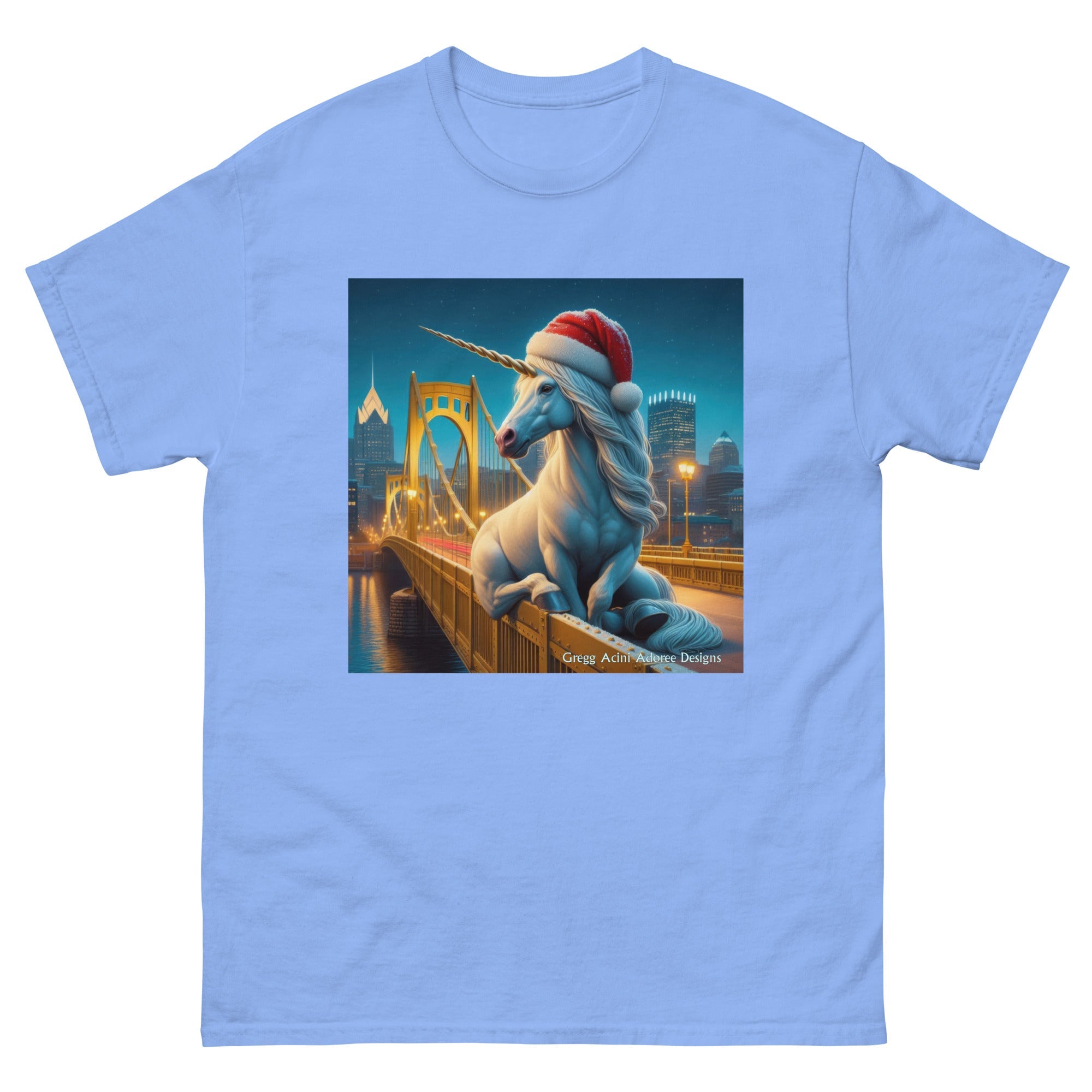 Pittsburgh December Unisex classic tee by Gregg Acini Adoree Designs - Gregg Acini Adoree Designs - Tee Shirt