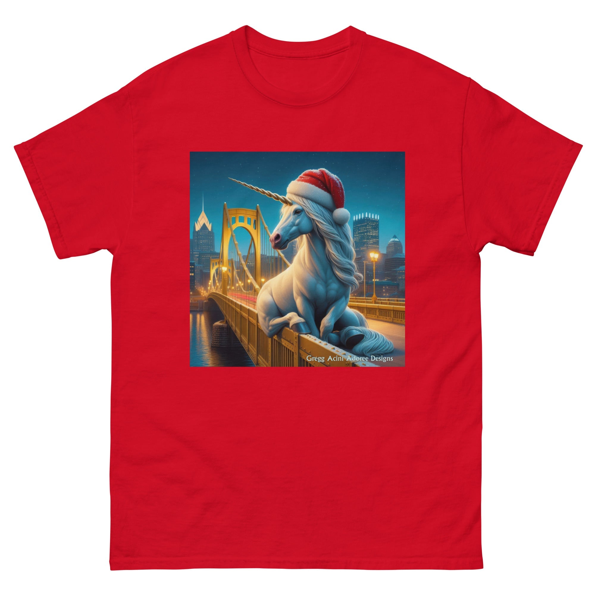 Pittsburgh December Unisex classic tee by Gregg Acini Adoree Designs - Gregg Acini Adoree Designs - Tee Shirt